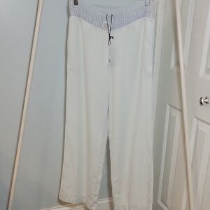 For The Republic Light Washed Blue Wide Leg Pants NWT Size Medium